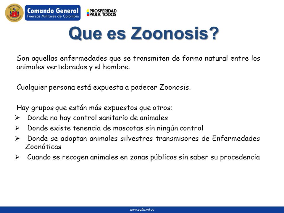 ejemplos de enfermedades zoonoticas
